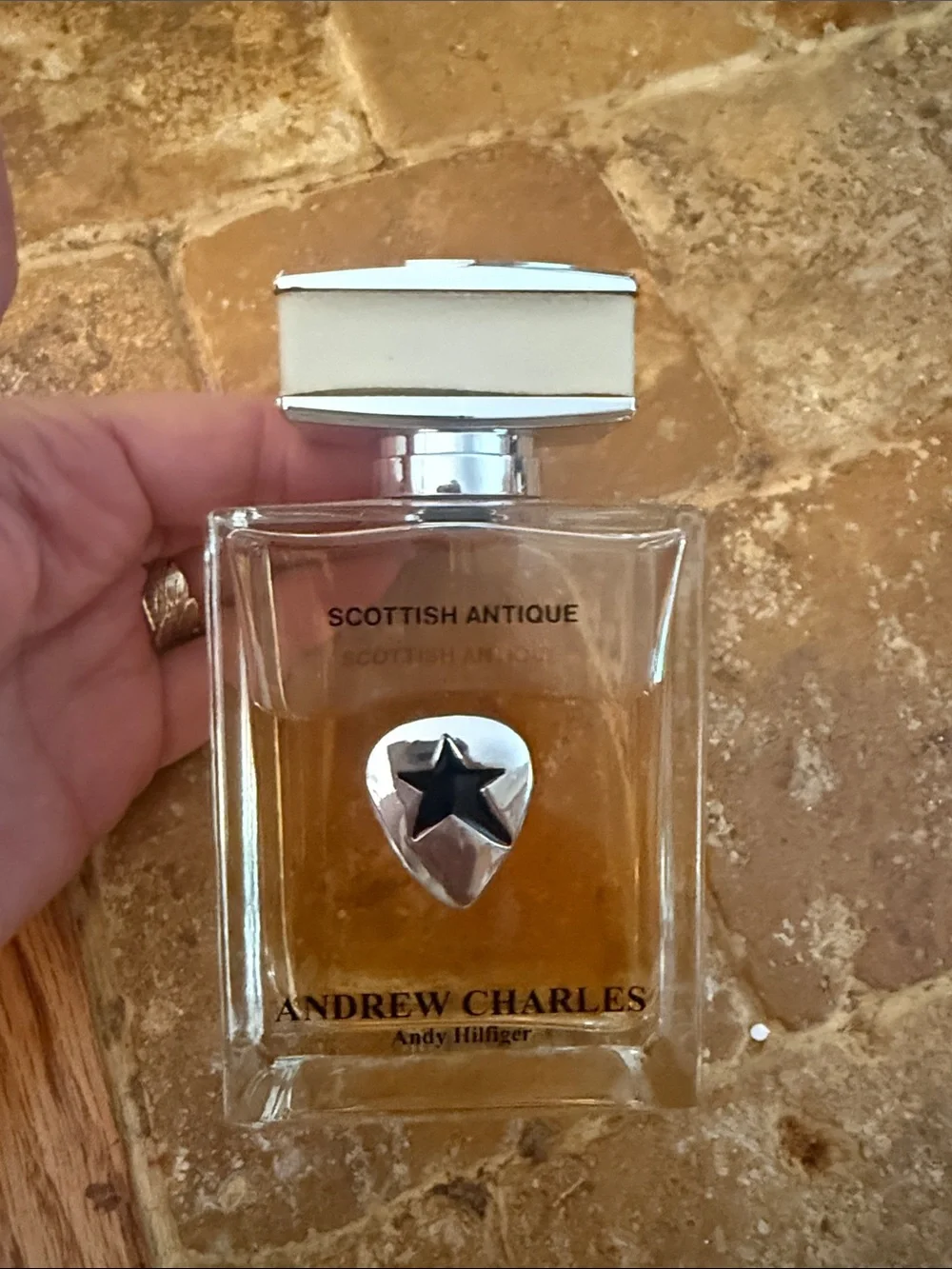 Scottish Antique Andrew Charles Fragrance - Amber Bottle